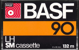 Compact Cassette BASF LH 90 Type I Normal 1977 Brazil