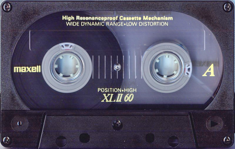 Compact Cassette Maxell XLII 60 Type II Chrome 1991 Europe