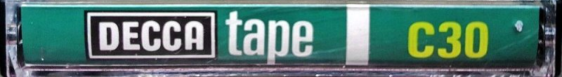 Compact Cassette DECCA 30 Type I Normal England
