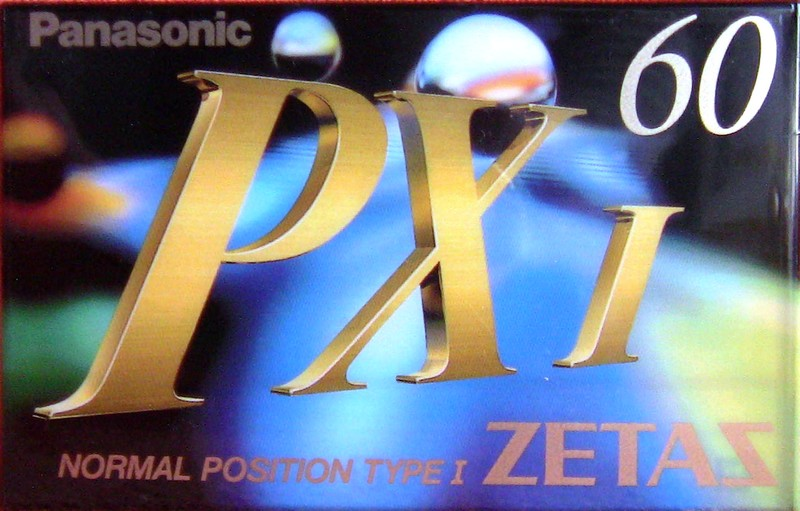 Compact Cassette Panasonic PX I 60 "RT-60PX1" Type I Normal 1994 Japan