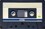Compact Cassette TDK AR-X 90 Type I Normal 1985 Japan