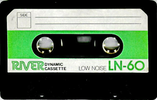 Compact Cassette River 60 Type I Normal 1984 Japan