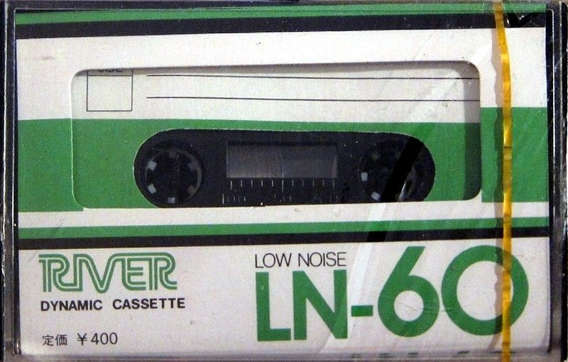 Compact Cassette River 60 Type I Normal 1984 Japan