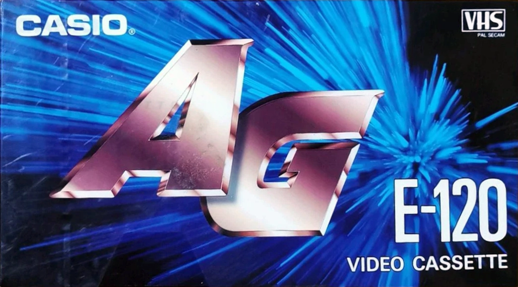 VHS, Video Home System Casio AG 120 Type I Normal 1988 Europe