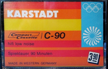 Compact Cassette Karstadt 90 Type I Normal 1972 Germany