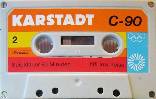 Compact Cassette Karstadt 90 Type I Normal 1972 Germany