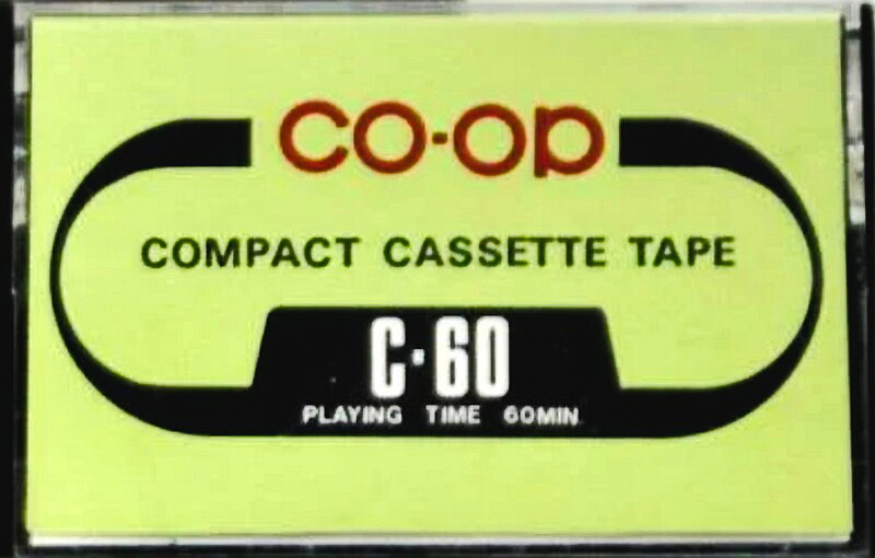 Compact Cassette CO-OP 60 Type I Normal 1973 Japan