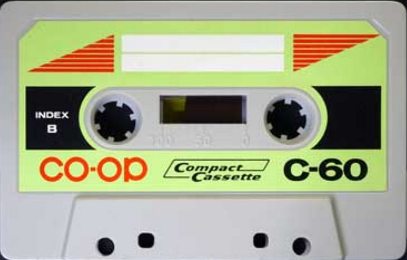 Compact Cassette CO-OP 60 Type I Normal 1973 Japan