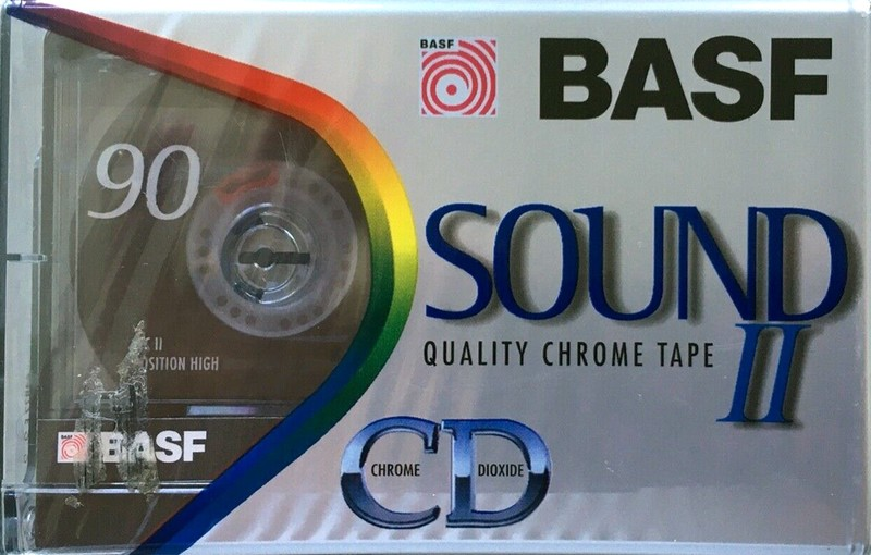 Compact Cassette BASF Sound 90 Type II Chrome 1997 Europe