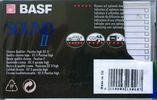 Compact Cassette BASF Sound 90 Type II Chrome 1997 Europe