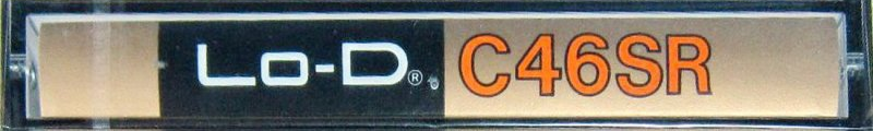 Compact Cassette Lo-D SR 46 Type I Normal 1981 Japan