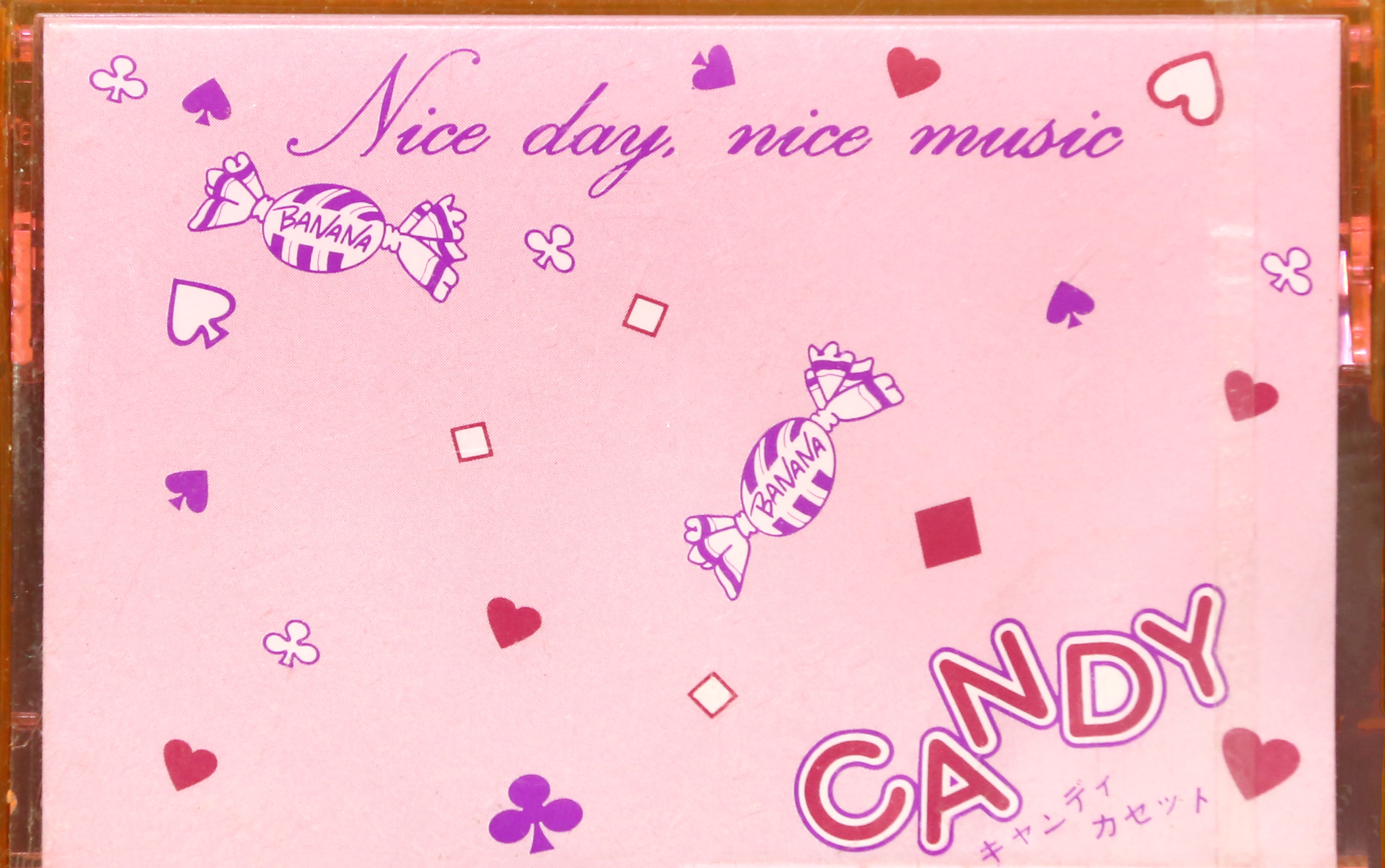 Compact Cassette CVS Candy 60 "Rose" Type I Normal Japan