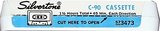 Compact Cassette Silvertone 90 Type I Normal 1972 USA