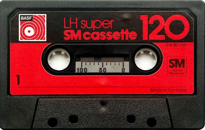 Compact Cassette BASF LH Super 120 Type I Normal 1976 Europe