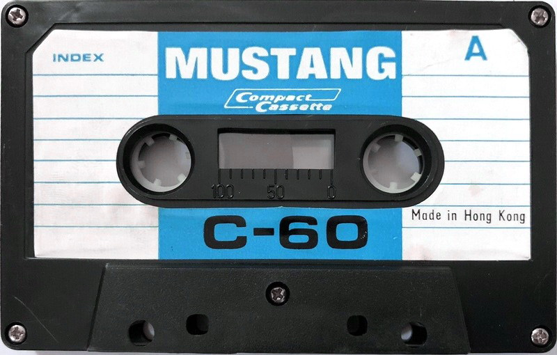 Compact Cassette Mustang 60 Type I Normal 1978 Hong Kong