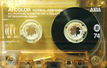 Compact Cassette AXIA A1 74 Type I Normal 2012 China