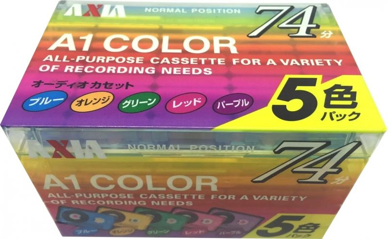 Compact Cassette AXIA A1 74 Type I Normal 2012 China