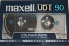 Compact Cassette Maxell UDI / UD1 90 Type I Normal 1982 Europe
