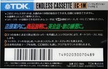 Compact Cassette TDK EC Endless 1 "EC-1MA" Endless Cassette 1993 Japan