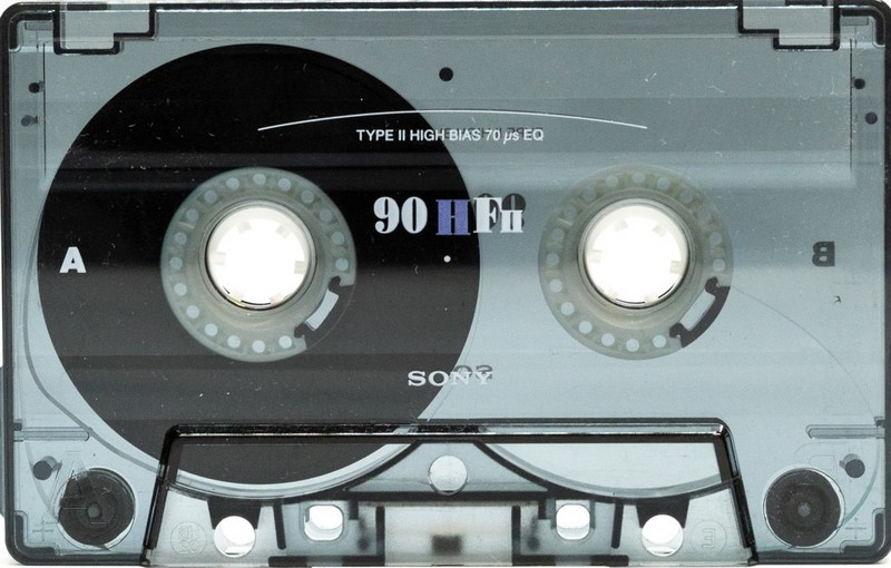 Compact Cassette Sony HFII 90 Type II Chrome 1995 Japan