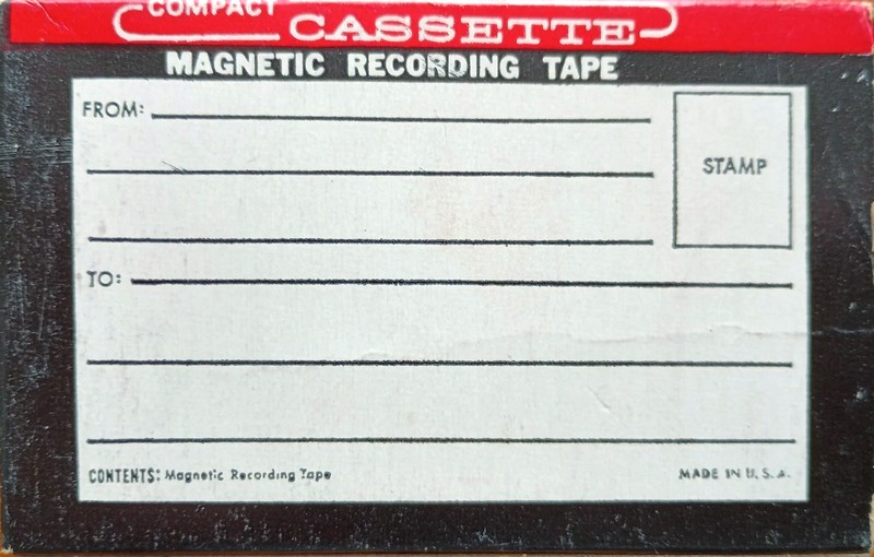 Compact Cassette Sound Tape 60 Type I Normal 1970 USA