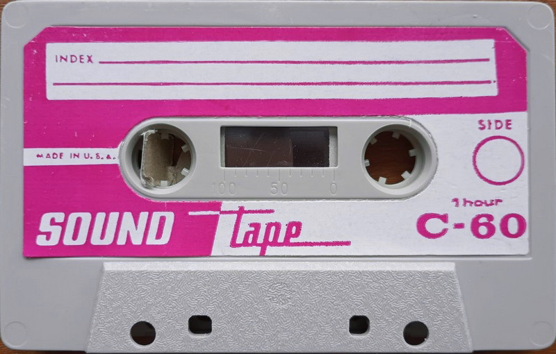 Compact Cassette Sound Tape 60 Type I Normal 1970 USA