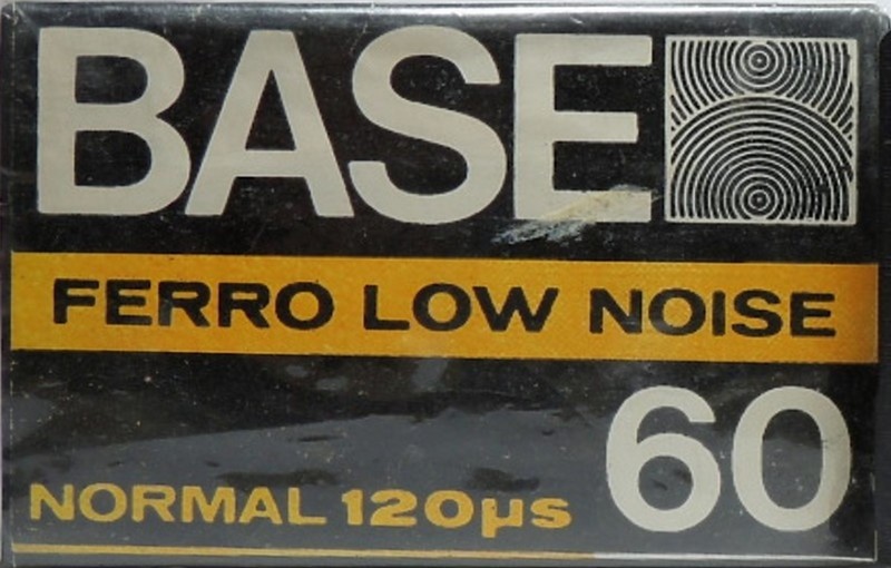 Compact Cassette BASE 60 "black" Type I Normal Unknown Country