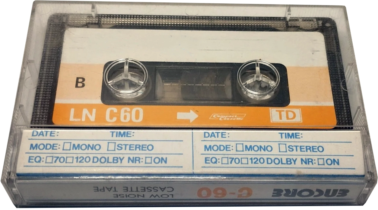 Compact Cassette Encore LN 60 "TD" Type I Normal Japan