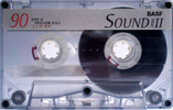 Compact Cassette BASF Sound 90 "Level II" Type II Chrome 1998 North America