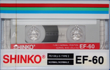 Compact Cassette Shinko EF 60 Type I Normal