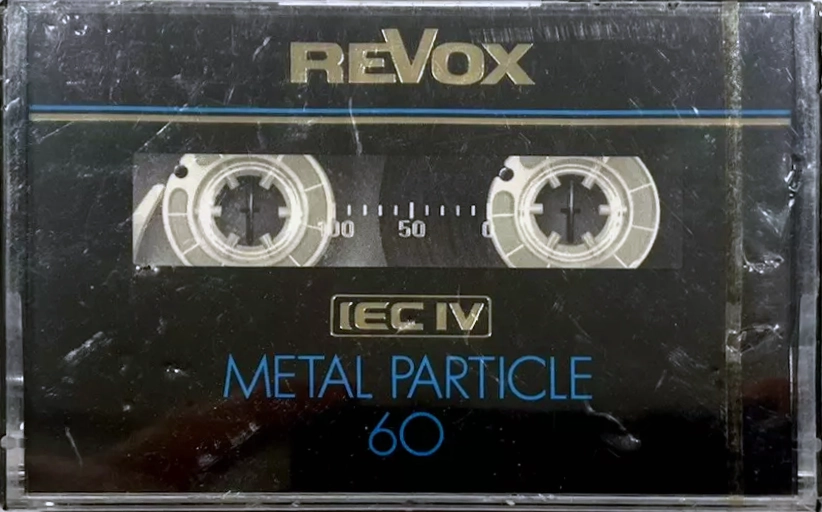 Compact Cassette Revox 60 "Metal Particle" Type IV Metal 1984 Europe