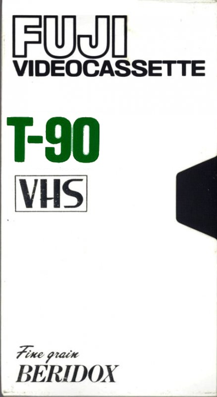 VHS, Video Home System Fuji 90 "T-90" Type I Normal Japan