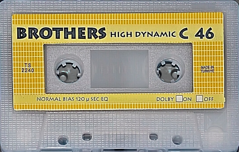 Compact Cassette Brothers 46 Type I Normal Turkey