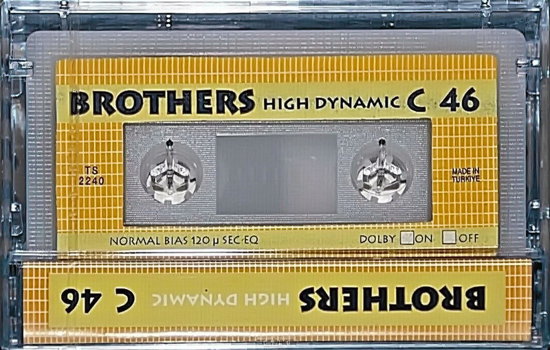 Compact Cassette Brothers 46 Type I Normal Turkey
