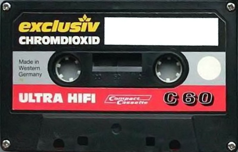 Compact Cassette Exclusiv 60 Type II Chrome 1984 Germany