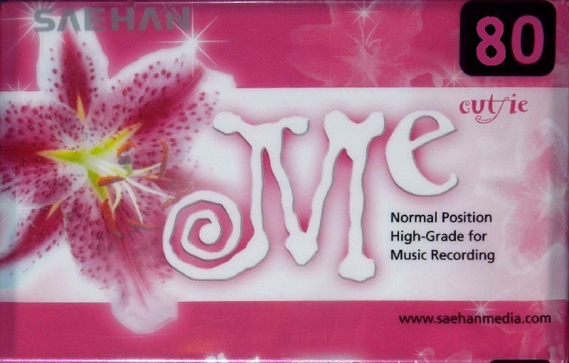 Compact Cassette Saehan ME 80 "Cutyie" Type I Normal 2003 South Korea