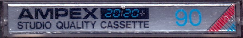 Compact Cassette Ampex 2020+ 90 Type I Normal 1978 Mexico