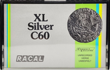 Compact Cassette Racal XL Silver 60 Type I Normal 1982 UK