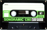 Compact Cassette Greencorp Sonoramic 90 Type I Normal 1973 Australia