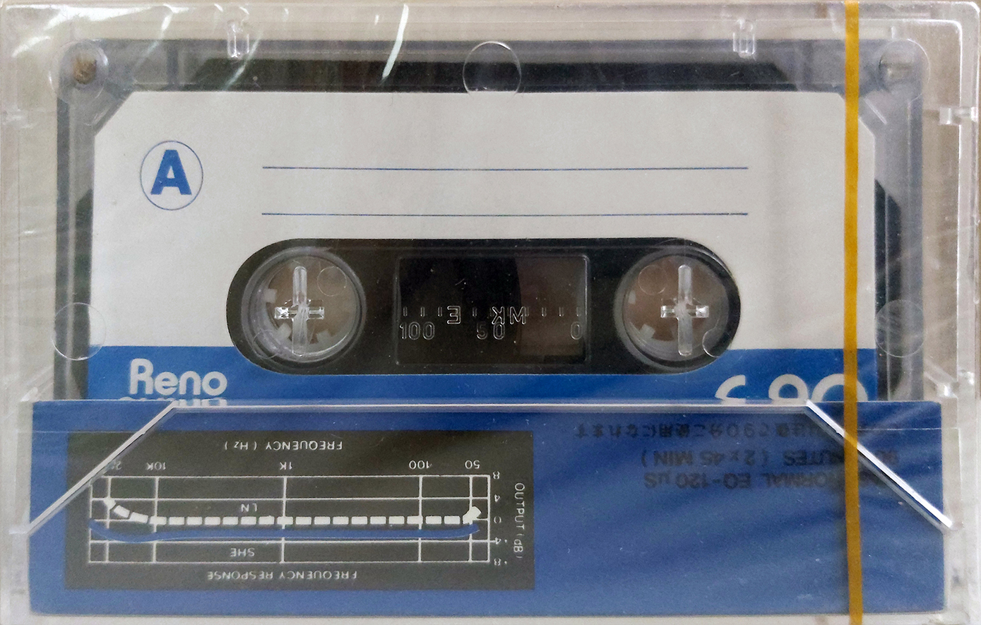 Compact Cassette Reno Audio 90 Type I Normal 1978 Japan