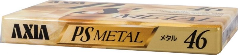 Compact Cassette AXIA PS-Metal 46 "PSMF 46" Type IV Metal 1993 Japan