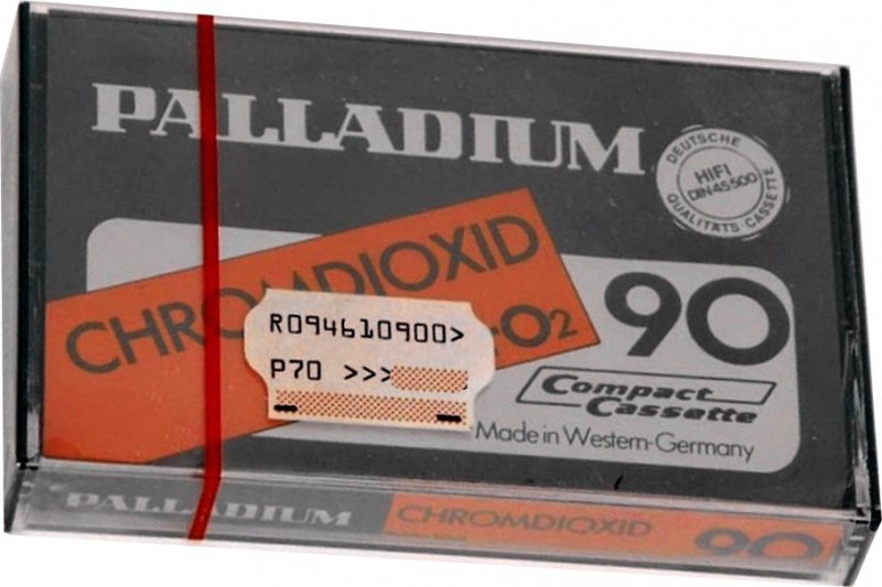 Compact Cassette Palladium 90 Type II Chrome 1981 Europe