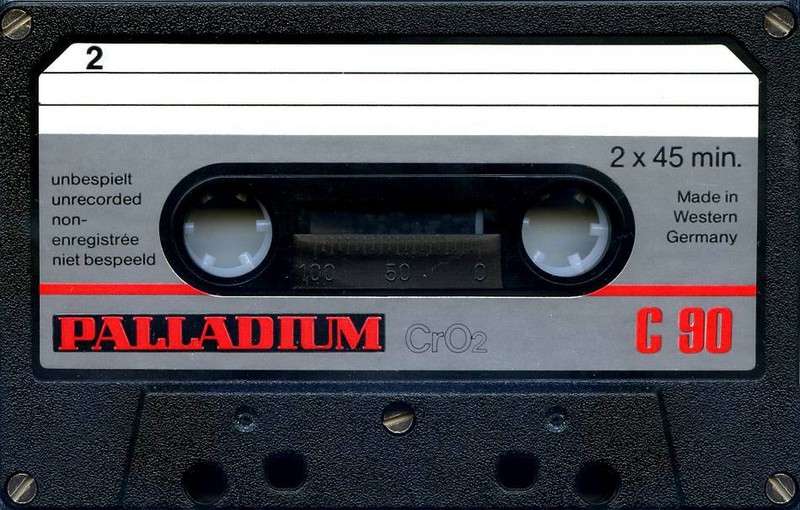 Compact Cassette Palladium 90 Type II Chrome 1981 Europe