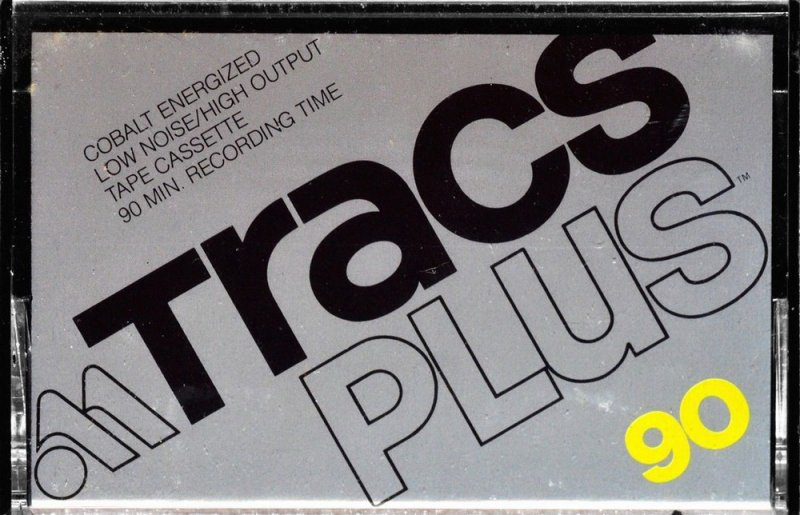 Compact Cassette Tracs Plus 90 Type I Normal 1972 USA