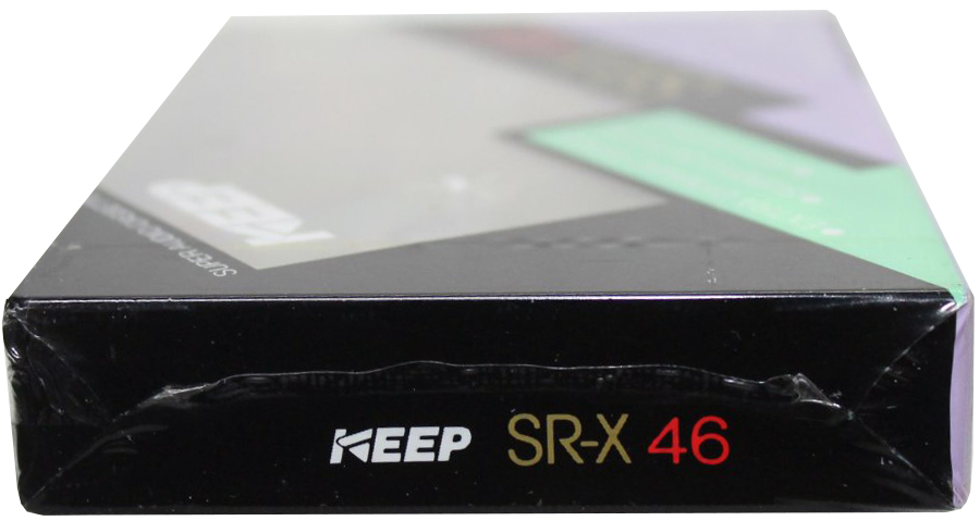 Compact Cassette KEEP SR-X 46 Type I Normal 1986 Japan