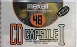 Compact Cassette Maxell CD Capsule I 46 "CDC-I 46" Type I Normal 1990 Japan
