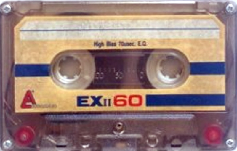 Compact Cassette EuroAudio EX II 60 Type II Chrome 1985 Europe