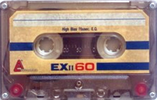 Compact Cassette EuroAudio EX II 60 Type II Chrome 1985 Europe