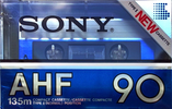 Compact Cassette Sony AHF 90 Type I Normal 1982 North America