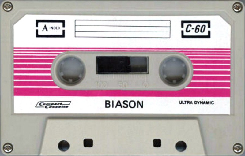 Compact Cassette Biason 60 Type I Normal 1979 Hong Kong